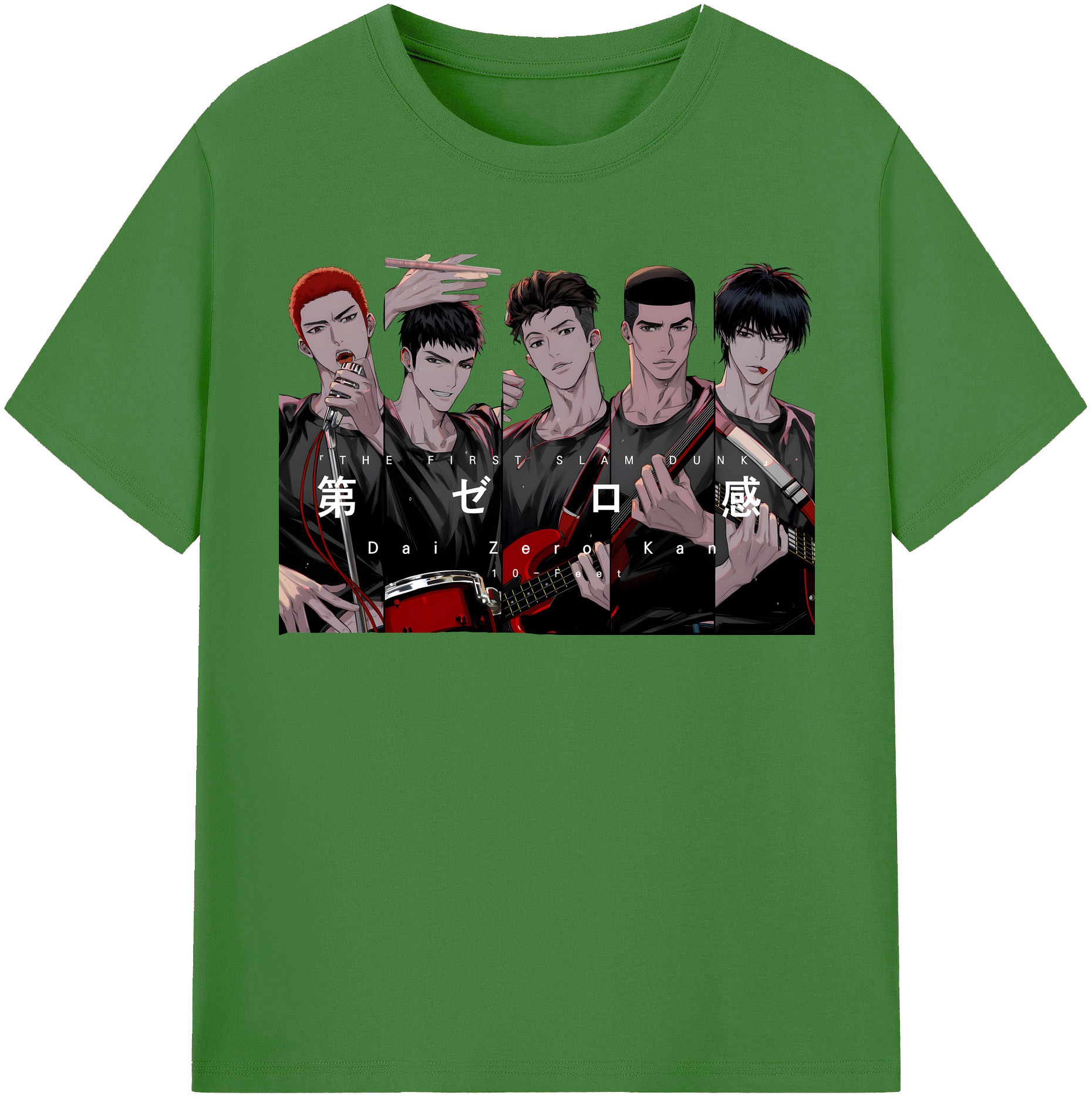 （画像用） SLAM DUNK／スラムダンク レディースカジュアルプリントTシャツ（綿100％）